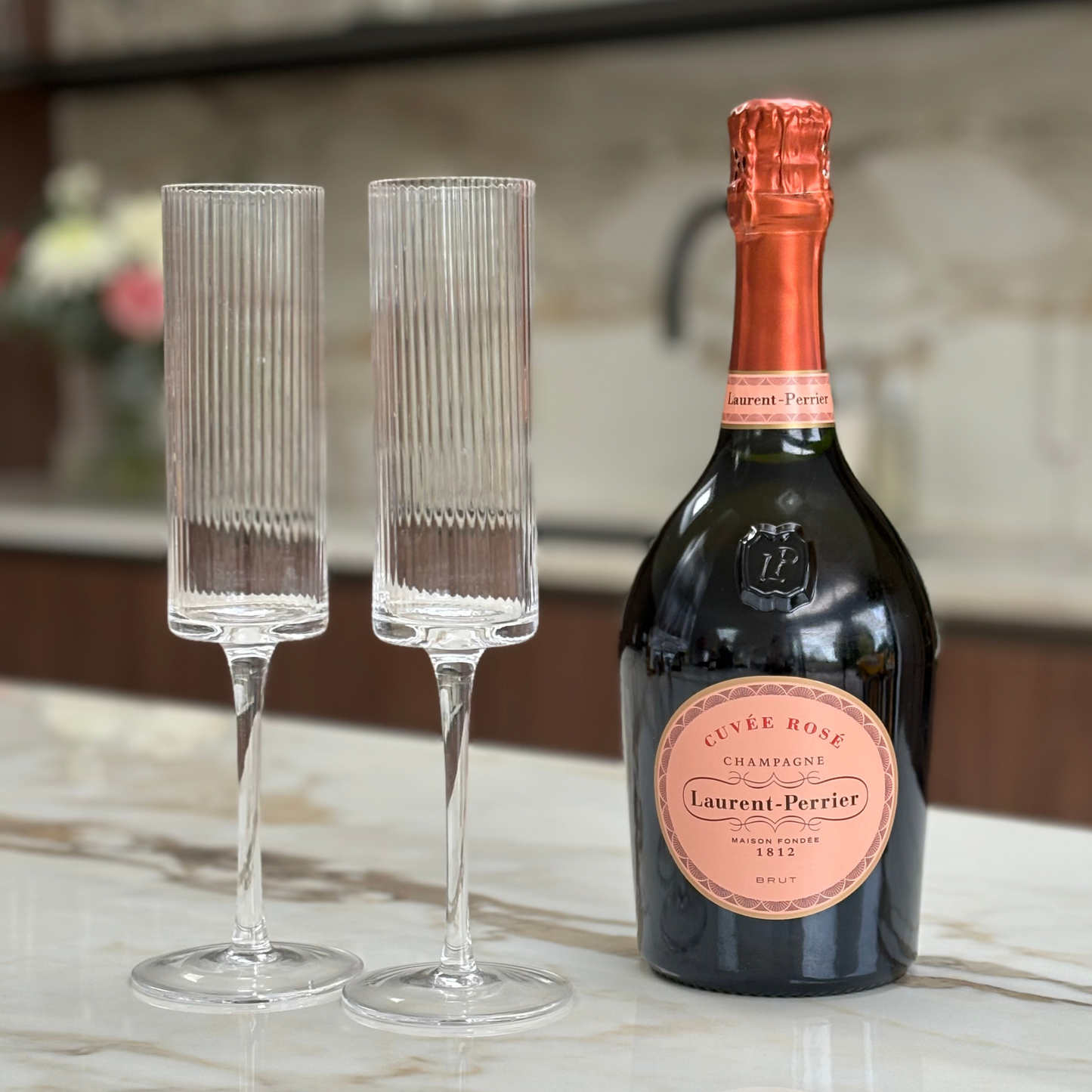 Laurent Perrier Rose gift set