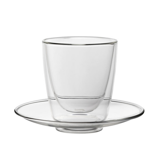 Insulated Coffee Cup and Saucer (set of 2)