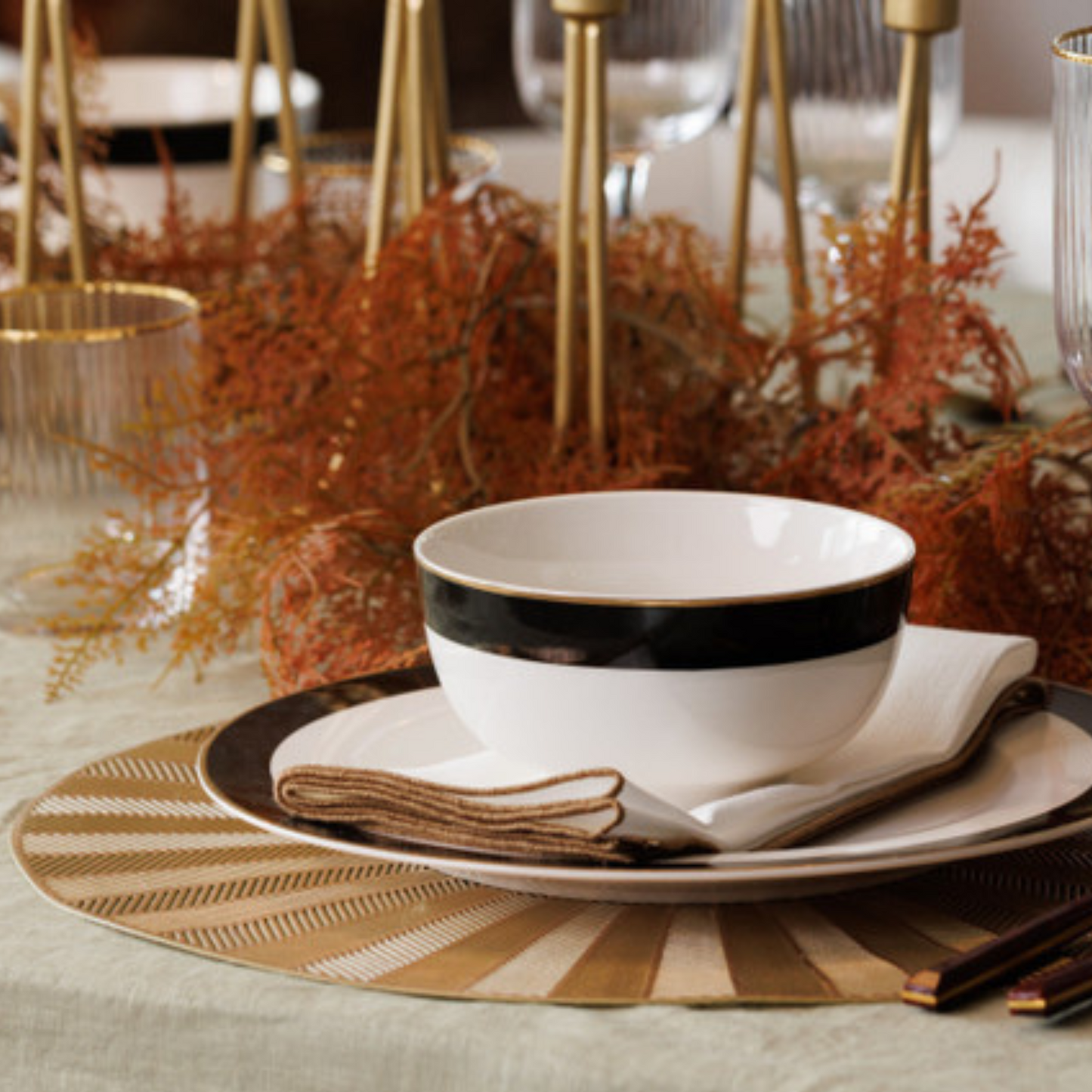 Gold Placemat set