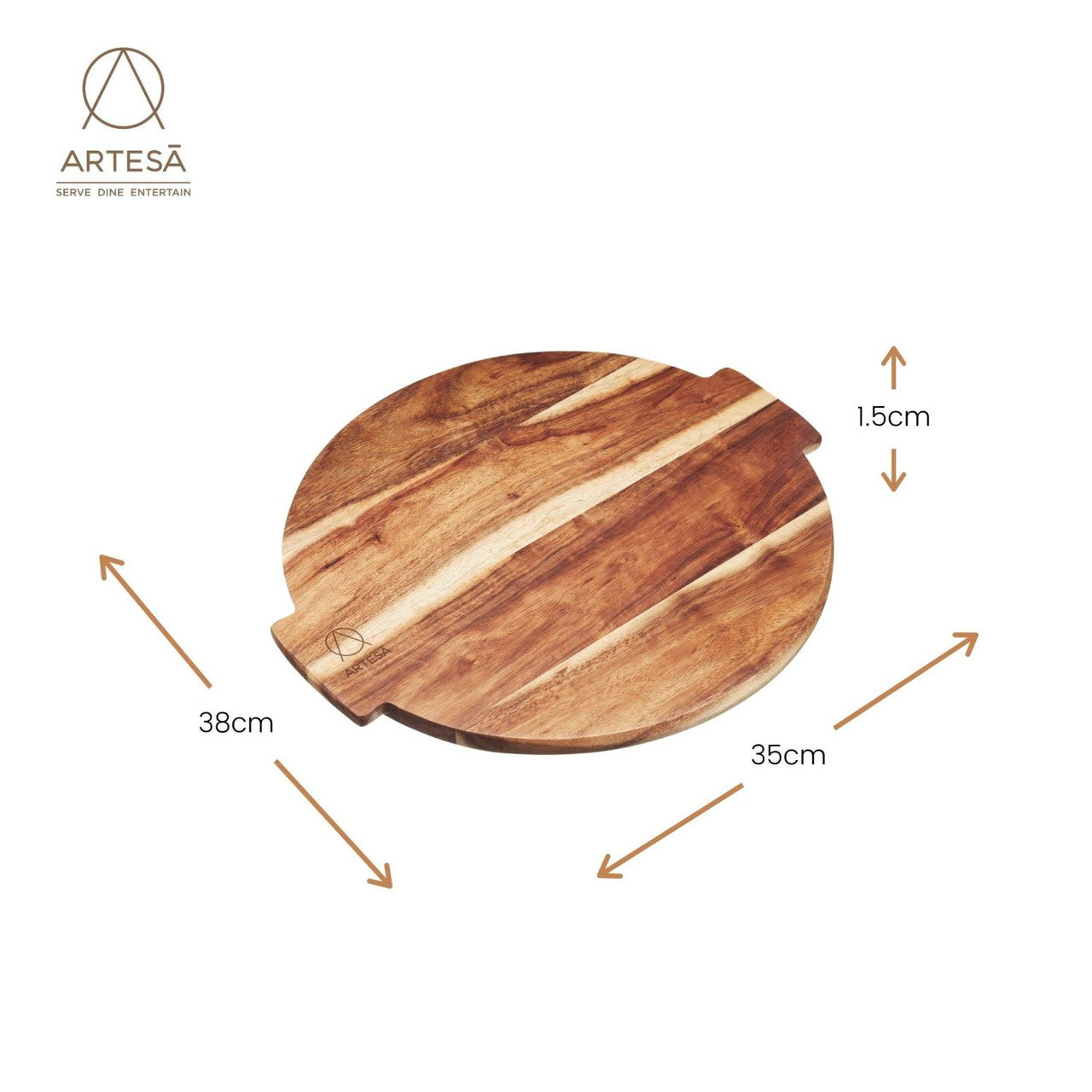 Acacia Wood Lazy Susan